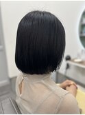 ボブ×グレーネイビー♪