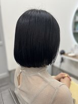 テーラヘアー 板橋店(TELA HAIR)&nbsp;ボブ×グレーネイビー♪