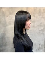 エレノア 梅田 大阪駅前第4ビル店(Eleanor) 黒髪ストレート&姫カット