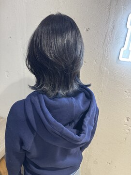 ヘアーワークス ヘルム 渋谷店(HAIR WORKS HELM) 【 HELM渋谷】インナーウルフ