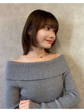 テネール(TENELE) ウルフボブ×髪質改善