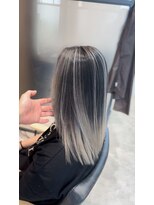 ヌル いわき(neul)&nbsp;neul/いわき/ダブルカラー/バレイヤージュ/ハイトーン/エクステ