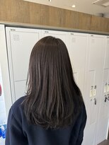 ラーム 宇部高校前店(rame) レイヤースタイル、髪質改善、ダークブラウン