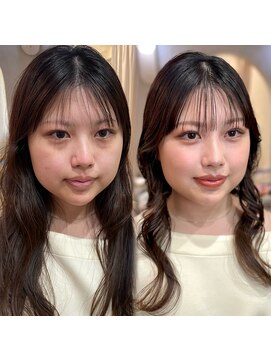 キュア(CURE) フルメイクビフォーアフター