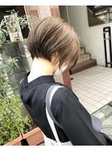 まるみショート/オリーブベージュ
