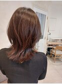 ☆ウルフレイヤー インナーカラー ミルクティーベージュ☆
