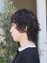 バルス(BLS)&nbsp;【藤枝エリア】抜け感ミディアムウルフパーマハイライトカラー
