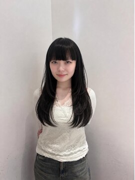 ビューバイネオリーブ 用賀店(Beau'r by neolive) 黒髪ボブルフネビージュ小顔ワンレン《用賀》