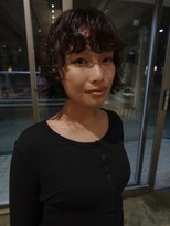 ハマモト くせを活かしたボブ