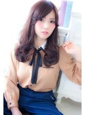 アンジュヘアー金山　無造作アンニュイカールの暗髪スタイル！