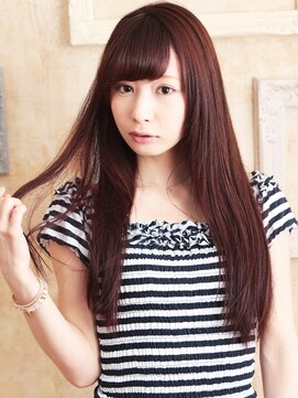 美容室チック 大島店(chic) ツヤツヤな♪かわいさストレートロング♪【大島】