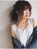 大人の為のリラックス感ある小顔スタイル＊ワイドバング