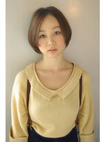 アトリエサニーデイ(atelier SUNNY DAY)&nbsp;ショートボブ/ベージュブラウン/グレージュ/ひし形シルエット