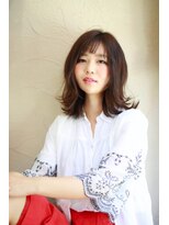 トヌコア ルア 下北沢店(TONUKOA RUA)&nbsp;【TonukoaRua】ブルージュと毛先が弾む大人可愛いロブ★