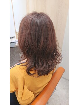 トゥーリ 浜町店 長崎(tuuli) 個室美容室tuuli  艶ブラウン