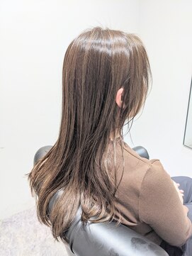 ジエクト 本店(The Ect) 艶髪ロングヘア×ヌーディベージュ×手触り最高