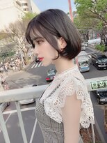 コア 銀座(COA)&nbsp;マロンベージュ/Aラインボブ/かきあげバング[銀座]