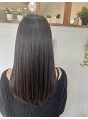 ナチュラルストレートヘア