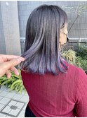 パープル×グラデーションカラー