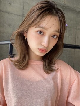 ウェイズ トウキョウ(Ways TOKYO) シースルーバングと明るめベージュで春styleにイメチェン♪