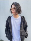 bibito メンズボブ パーマ　ウェーブパーマ　ボブ