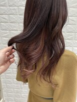 ヒップスデコ(Hip's deco)&nbsp;インナーカラーでオシャレかわいいピンクベージュ☆