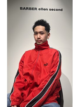 バーバーエレンセカンド 幡ヶ谷(BARBER ellen second) スパイキーショート×テーパーフェード【メンズ/渋谷/幡ヶ谷】
