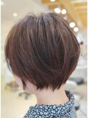 大人ショート　丸み