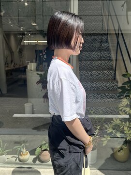 オムズドット(om's dot) リップラインボブ（お客様スタイル）