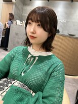 グロー 大宮(GLROW)&nbsp;薄めぱっつん　前髪　顔周り　haruhi【大宮】