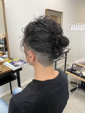 ラフ(LAFF) メンズ/マンバン/パーマ/スパイラル/2ブロック/2way/ミディアム