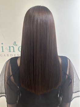 アルティノ ヘアガーデン(altino HAIR GARDEN)の写真/[国分寺駅/徒歩1分]まっすぐ過ぎないナチュラルさが今の気分◎潤いたっぷりの極上ストレートをご提案♪