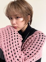 ［似合わせカットのこだわり1］人気のショートへあはえりあしがポイント☆