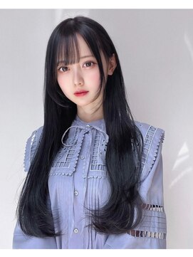 コア 表参道(COA) レイヤーカット/ウエットヘア/オリーブベージュ/表参道/表参道駅