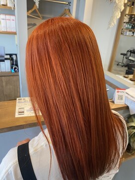 レオン(Re:ON) オレンジヘアカラー