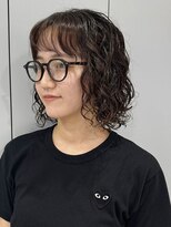 ウクラ バイ レシッド 池袋(uchla by rcid) こなれミディ♪エアウェーブ×イメチェン小顔ウェーブパーマ黒髪