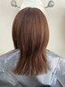【ダメージヘアに補修を☆】カット＋オーガニックカラー＋ショートスパ
