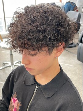 テン 心斎橋(tenn.) 心斎橋プードルパーマ波巻きツイストスパイラルパーマ緩め★