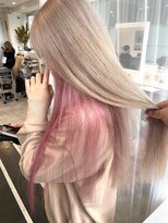カラ ヘアーサロン(Kala Hair Salon) ハイライトバレイヤージュダブルカラーケアブリーチ20代30代