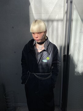 ヴァーディ オモテサンドウ(Vardy omotesando) blonde/ブロンド 金髪 メンズボブ