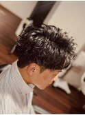 ラフに決まるシャドウパーマ