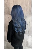 シルバー×ブルー