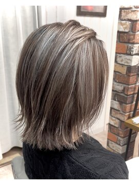 ルーナヘアー(LUNA hair) コントラストハイライト