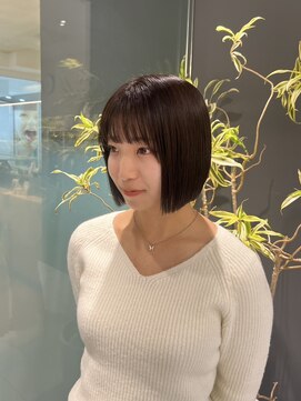 ザザ 高田馬場(ZA/ZA) シンプルに可愛いボブ