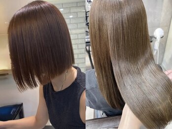 トルネード(TORNADO)の写真/【髪質改善×酸性ストレート】思わず触りたくなるナチュラル美人へ☆柔らかストレートは《TORNADO》だけ！