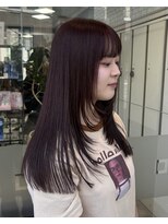 ハレル 戸塚(HAREru.)&nbsp;【まさき】ブリーチなしダブルカラーの深めピンク