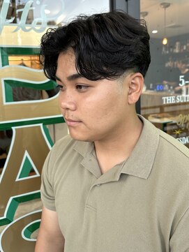 ザスーツブラザーズ(THE SUITS BROTHERS) MEN'SHAIRウルフカルマパーマメンズショートイージーパーマ