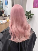 ベレーザ 渋谷神南(Beleza)&nbsp;16323ブリーチ＆ダブルカラー渋谷ホワイトピンクモーヴピンク