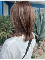 マリブヘアリゾート 太田店(malibu hair resort)&nbsp;顔まわりレイヤー