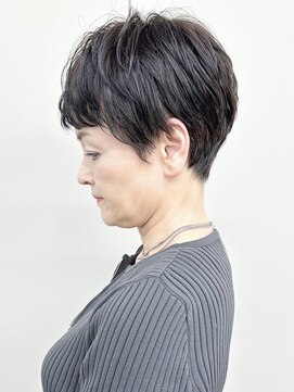 ラウンジ モリオ イケブクロ(Lounge MORIO Ikebukuro) *くびれショートマッシュベリーショート上品大人ショートカット